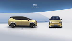 AION <span class=keywords><strong>Y</strong></span> PLUS auto 5 posti 2wd motore singolo ad alta velocità 4 ruote elettrico per adulti ev auto nuove auto - Product Image 6
