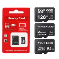 Barato buen logotipo personalizado tarjeta de memoria SD 4GB 8GB 16GB 32GB 64GB 128GB Mini tarjeta Micro TF SD