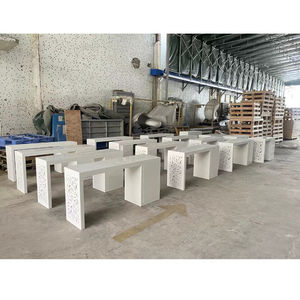 Chinese Kantoor Bureau Leverancier Witte Massief Oppervlak <span class=keywords><strong>Mini</strong></span> Size Kantoor Leraar Bureau Te Koop - Product Image 3