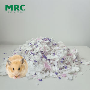Papel Natural Reciclado Based Bedding Pellets Quente e Confortável para Pequenos Animais de Estimação como Hamsters e Gatos - Product Image 2