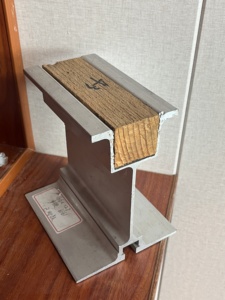 Nhôm Aluma chùm/140x85 Mét Aluma chùm với nhựa điền chèn - Product Image 3