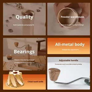 <span class=keywords><strong>เครื่อง</strong></span><span class=keywords><strong>บด</strong></span><span class=keywords><strong>กาแฟ</strong></span>มือหมุนรุ่นใหม่ <span class=keywords><strong>ราคา</strong></span>คุ้มค่า ใบมีดไทเทเนียม พกพาสะดวก - Product Image 4