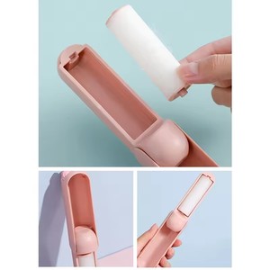 Portable Sticky PP Silicone Dust Wiper Remover Cat Dog Clothes Remover Reusable Washable <b>Lint</b> <b>Roller</b> Bed Hair Cleaning Brush - Product Image 2