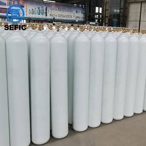 Cilindro de oxígeno portátil médico de alta presión 50L 200bar Precio Cilindros de gas O2 6m3 Cilindro De Oxigeno Tanque de oxígeno portátil - Product Image 4