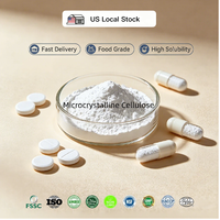 Stock local aux États-Unis - Poudre de cellulose microcristalline de qualité alimentaire MCC102 pour excipients de comprimés et de capsules - CAS 9004-65-3