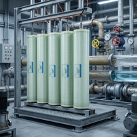 Membran Nanofiltrasi Industri NF 8 Inch Sistem Filtrasi Pengolahan Air Kemurnian Tinggi Harga Pabrik Langsung Tahan Lama
