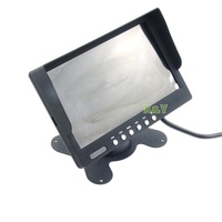 Caméra de recul de voiture LCD 9-36V 7 "pouces avec vision nocturne aide à l'inversion écran IPS MDVR système d'assistance pour moniteur TV