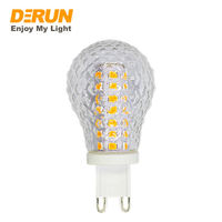 Ampoule LED G9 5W en gros, 220V-240V, sans scintillement, corps en céramique, pour lustre et décoration intérieure, formes multiples