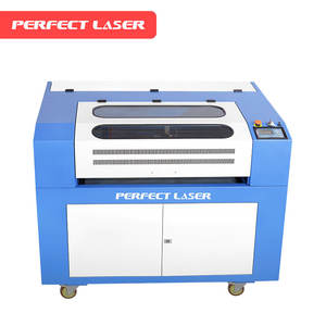 Máquina de Grabado y Corte Láser de CO2 <span class=keywords><strong>Perfect</strong></span> Laser - 40w/50w/60w 80w de Formato Pequeño para Papel, Madera, Invitaciones, Cartas y Acrílico PEDK-6040 - Product Image 1