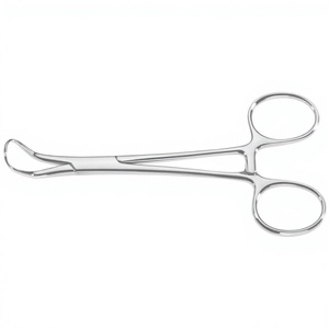 Pinzas para toallas Backhaus de 3-1/2″ (9cm) (14cm) de acero inoxidable con puntas afiladas superpuestas para draping quirúrgico - Product Image 1