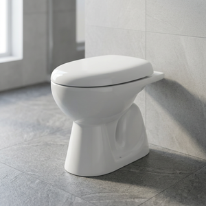 โถสุขภัณฑ์เซรามิกแบบอินเดีย EWC ระบบ Washdown แบบตั้งพื้น - Product Image 2