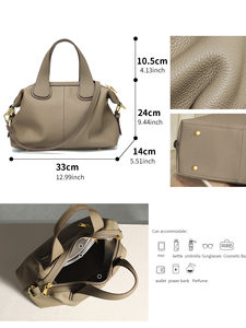 In Offerta Speciale Borsa a Mano da <span class=keywords><strong>Donna</strong></span> Capiente in Vera Pelle di Lusso, Borsa a Spalla da <span class=keywords><strong>Donna</strong></span> in Primo Fiore di Vacchetta, Tote Bag alla Moda - Product Image 6