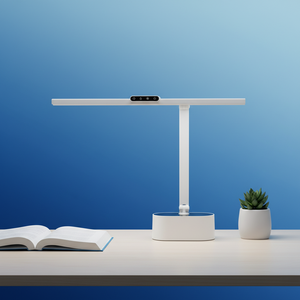 Lámpara <span class=keywords><strong>de</strong></span> <span class=keywords><strong>Escritorio</strong></span> LED Negra con 3 Temperaturas <span class=keywords><strong>de</strong></span> Color e Iluminación Regulable, Ideal para Sala <span class=keywords><strong>de</strong></span> Estudio y Oficina - Product Image 2