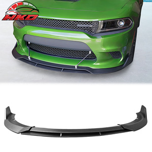 ลิ้นกันชนหน้าทรง V2 สีดำด้าน สำหรับ Charger SRT ปี 2015-2016 - Product Image 1