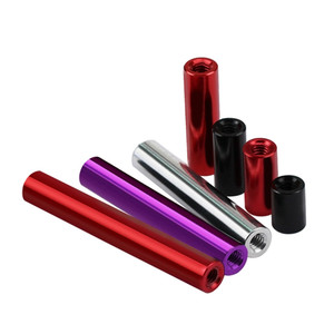 Entretoises de colonne en aluminium anodisé noir M3 4mm-100mm avec filetage interne femelle pour raccordement rapide - Product Image 2