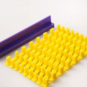 Lettres <span class=keywords><strong>de</strong></span> timbre <span class=keywords><strong>en</strong></span> plastique réutilisables, lot <span class=keywords><strong>de</strong></span> 72 pièces, pour décorer les biscuits et gâteaux - Product Image 4