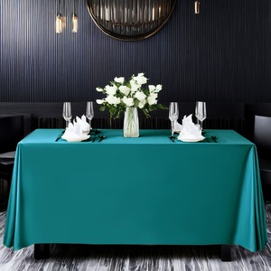 Dailu - Mantel Rectangular de Satén de Poliéster Reutilizable de Alta Calidad Personalizado al por Mayor para Banquetes, Eventos y Decoración - Product Image 5