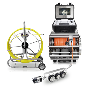 Kamera <span class=keywords><strong>Robot</strong></span> Pendeteksi Kebocoran Pipa Saluran Pipa Pembuangan, Drainase Tipe Aman dengan Fungsi Kamera Definisi Tinggi - Product Image 1