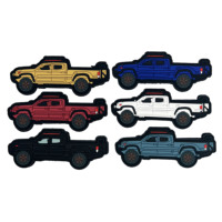 Patchs en PVC personnalisés 2D 3D Patches en caoutchouc personnalisés Patch de voiture agréable pour véhicule