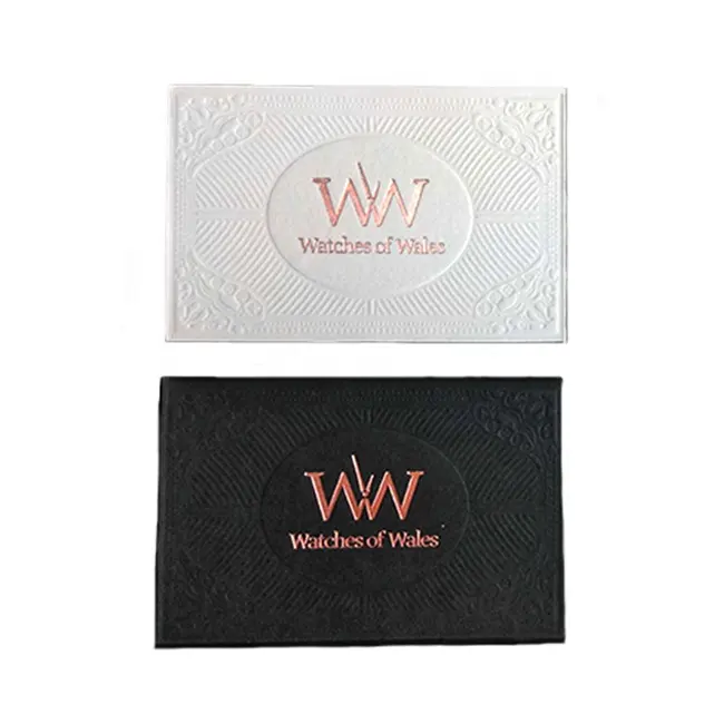 3d custom logo print 600gsm black white cotton paper letter press name card luxury hologram foil gold letterpress business card