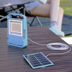 New 150W Portable Outdoor Use 220V LED Camping Lights With 6000mAh Lithium <strong>Solar</strong> Panel