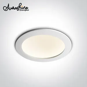 Aurashine COB 매입형 천장 COB 스포트라이트 홈 호텔 램프 회전 Led 울트라 슬림 Led 통