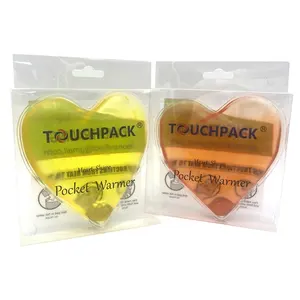 TouchPack Click Heat Pack Pocket Hand Warmer Reusable Magic Gel Click Heat Pad