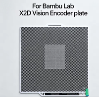 Carte d'encodage de calibrage visuel d'origine Bambu Lab X2D pour système de vision d'imprimante 3D, carte de remplacement