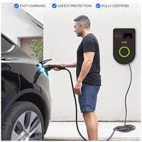 Chargeur de voiture électrique domestique 7,6 kW 32 A avec équilibrage de charge (DLB), station de recharge murale pour VE 11,5 kW Type 1 – Nouveau