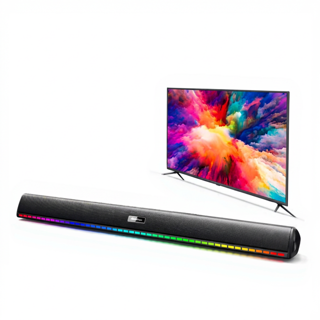 Multimedia Home Theatre System Blue Tooth Wireless Sound Bar for TV Soundbar With Subwoofer
