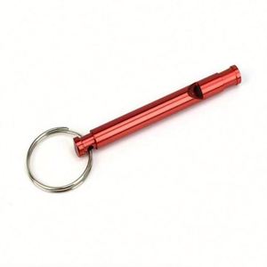 Silbato de Aleación de Aluminio Personalizado Barato, Silbato de Alarma Antilobo, Silbato de Autodefensa, Llavero para Niñas - Product Image 5