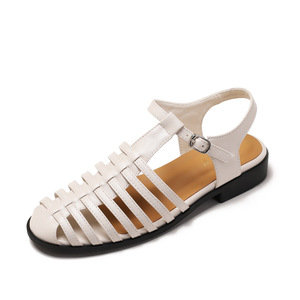 Sandalias Xuanhui para <span class=keywords><strong>Mujer</strong></span>, Oferta de Verano, Alta Calidad, Tejidas, Estilo Romano, Sandalias Planas para Playa y Exteriores - Product Image 4