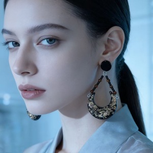 Pendientes de Aleación de Zinc con Forma de Gota de Agua, Chapados en Oro Antiguo, Estilo Vintage, Joyería para Mujer, JX147, China - Product Image 3