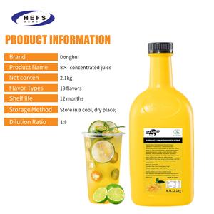 Kumquat limonada fruta jarabe líquido concentrado materias primas para Té burbuja té leche té ingredientes para tienda bebidas - Product Image 5