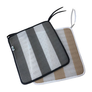 وسادة مقعد مربعة مريحة من قماش شبكي قابل للتنفس للمكتب والاستخدام الخارجي، وسائد مقعد ثلاثية الأبعاد من ألياف الهواء - Product Image 5