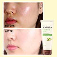 Nettoyant visage exfoliant naturel au soja, équilibrant le pH, contrôle du sébum, marque privée