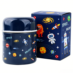 <span class=keywords><strong>Thermos</strong></span> <span class=keywords><strong>alimentaire</strong></span> isotherme en acier inoxydable <span class=keywords><strong>pour</strong></span> enfants de 300 ml, anti-fuite, avec cuillère et fourchette <span class=keywords><strong>pour</strong></span> la soupe et les <span class=keywords><strong>repas</strong></span> chauds à l'école - Product Image 4