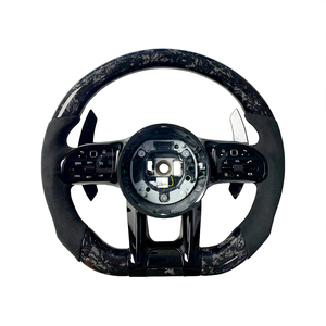 <span class=keywords><strong>Volante</strong></span> de Fibra de Carbono Forjado Personalizado para <span class=keywords><strong>Mercedes</strong></span>-Benz Compatible con W204/W205/W207/W212/W213/W222/W167/C/E/GLS - Product Image 3