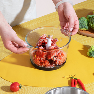 Pounded Machine <strong>Small</strong> Silent Minced Household Electric Meat Grinder Machine Multifunction Mini Food Vegetable Meat <strong>Chopper</strong> 2l - Product Image 2