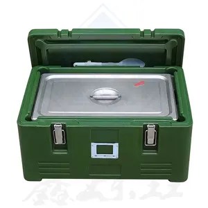 JY-B30B alta qualidade almoço comida de peixe aço inoxidável transporte para alimentos congelados venda quente PE Rotomolding caixa isolada