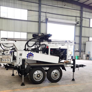 Plataforma de Perforación de Pozos de Agua Portátil con Remolque de 4 Ruedas, 2000 mm, Promoción Única, 320 mm de Distancia al Suelo para <span class=keywords><strong>Roca</strong></span> Dura - Product Image 2