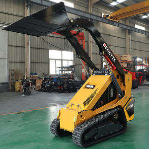 <span class=keywords><strong>Loader</strong></span> Mini Crawler <span class=keywords><strong>Skid</strong></span> Steer Derette XC1100 Bertenaga Kubota 25HP, <span class=keywords><strong>Loader</strong></span> Kompak Beroda Rantai dengan Pengendali di Bagian Depan - Product Image 2