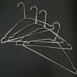 Perchas <span class=keywords><strong>de</strong></span> Metal galvanizado para limpieza en seco, 16 pulgadas, 1,9mm - Product Image 5