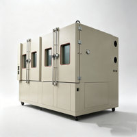 Chambre d'essai aux températures extrêmes à contrôle programmable, équipement de test environnemental électronique industriel multi-protection