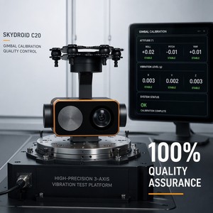 Caméra Skydroid C20 avec zoom 23x, stabilisateur trois axes, <span class=keywords><strong>vision</strong></span> nocturne, transmission d'images, drone télécommandé H16 H30 avec caméra <span class=keywords><strong>HD</strong></span> - Product Image 3