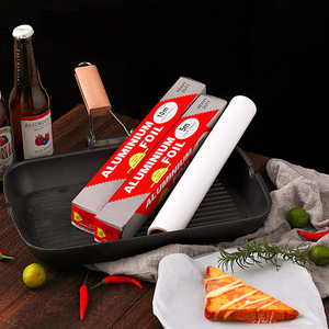 Aluminum Foil 5M 10M Food Grade Thickened Oven Air Fryer Kitchen <b>BBQ</b> <b>Disposable</b> - Product Image 2