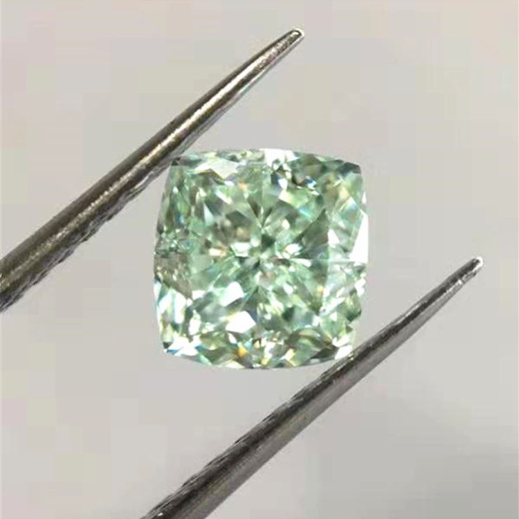 GIA Certified Polished Diamond Wholesale Fancy Light Green