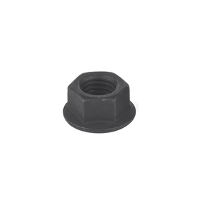 Écrou à bride de style Sems noir mat premium avec dentures pour fixation <span class=keywords><strong>d</strong></span>'étagères électroniques et de baies de serveurs - Product Image 3