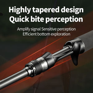 शिशु सभी ईंधन मछली पकड़ने की छड़ 1.92 मीटर/1.8 मीटर/2.04 मीटर/एम/एच 2 खंडों के लिए उच्च गुणवत्ता वाली कताई बाटिकास्टिंग रील रॉड - Product Image 4