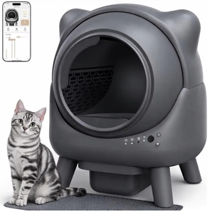Caja de arena eléctrica para gatos de 50L con sensor de seguridad infrarrojo para gatos de todas las edades - OEM/ODM disponible - Product Image 1